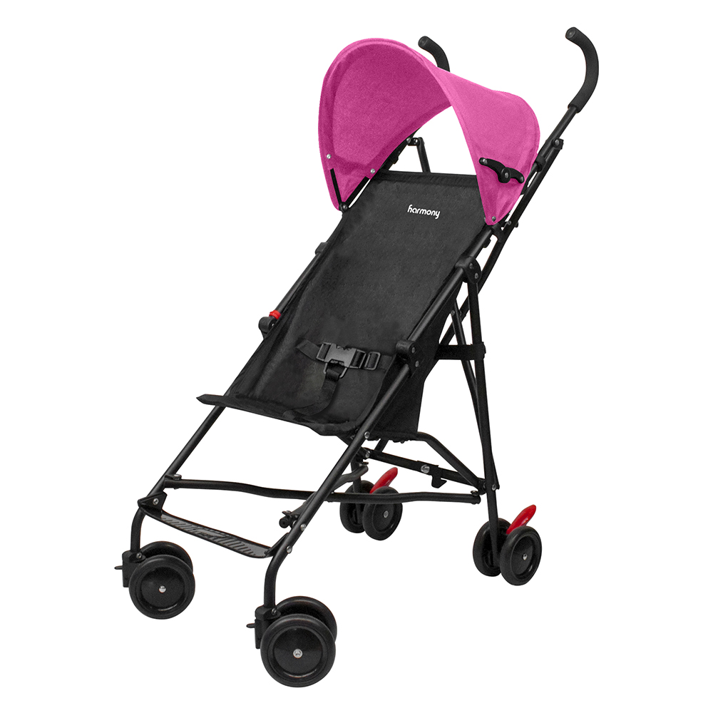 Litewave_Deluxe_Umbrella_Stroller_Pink_Canopy_1